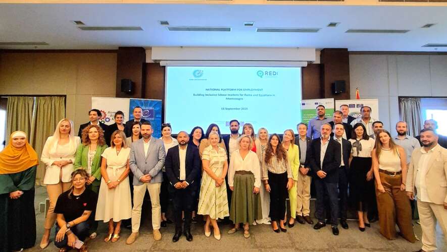 Inicijativa REDI najavila program podrške romskim i egipćanskim preduzetnicima u Crnoj Gori
